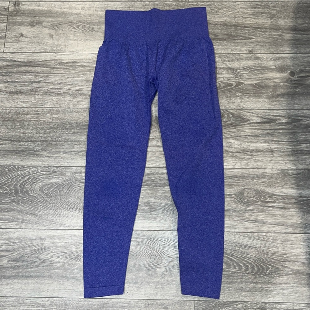 NVGTN Electric Blue Seamless Leggings size Large